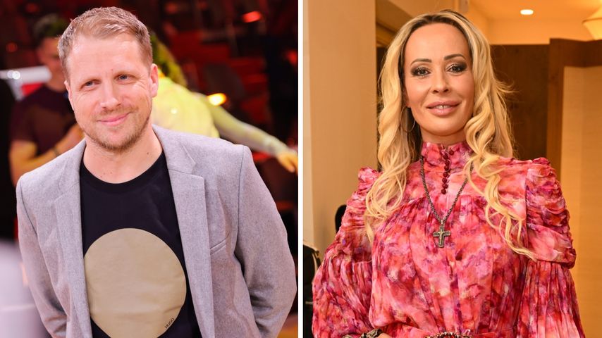 Oliver Pocher bekommt Playboy mit Cora Schumacher geschenkt