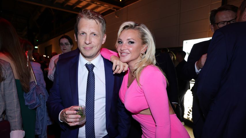 Oliver Pocher und Evelyn Burdecki im September 2023