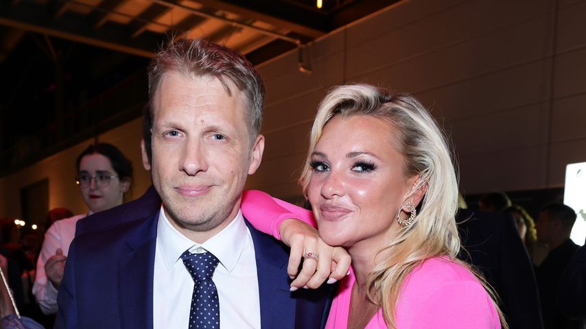 Oliver Pocher und Evelyn Burdecki im September 2023