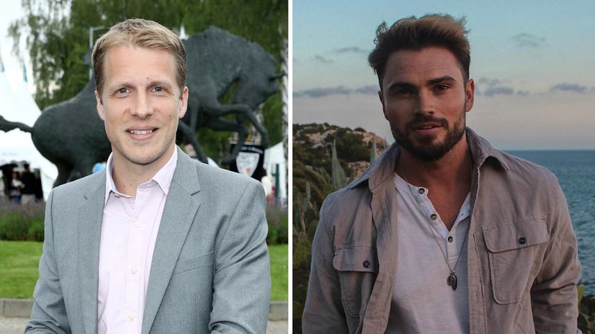 Oli Pocher will Johannes Haller das Babygeschlecht entlocken