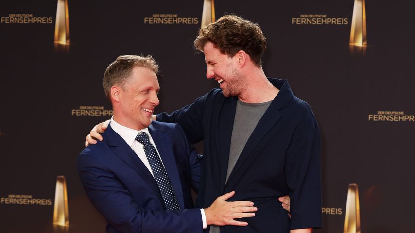 Oliver Pocher und Luke Mockridge beim Deutschen Fernsehpreis 2023