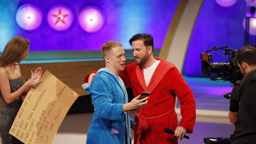 Oliver Pocher und Michael Wendler in der RTL-Show "Pocher vs. Wendler"
