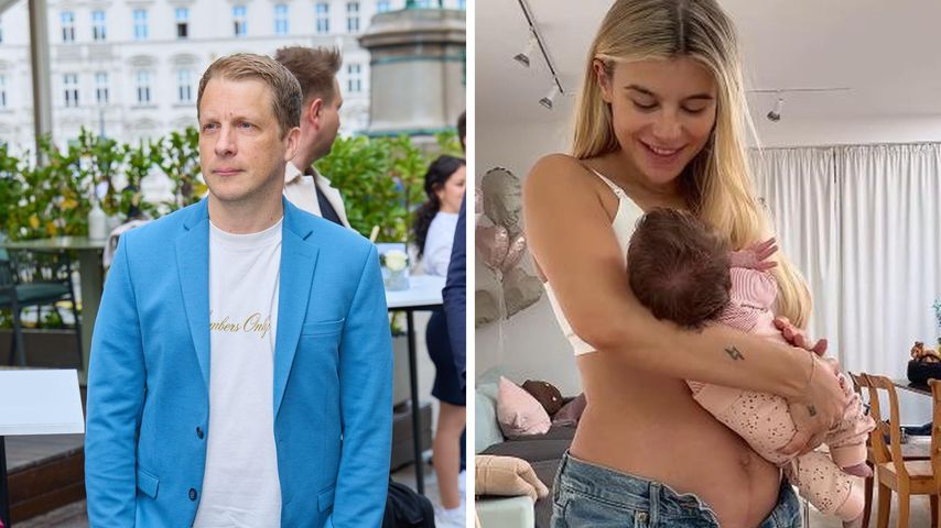 Collage: Oliver Pocher und Romina Palm