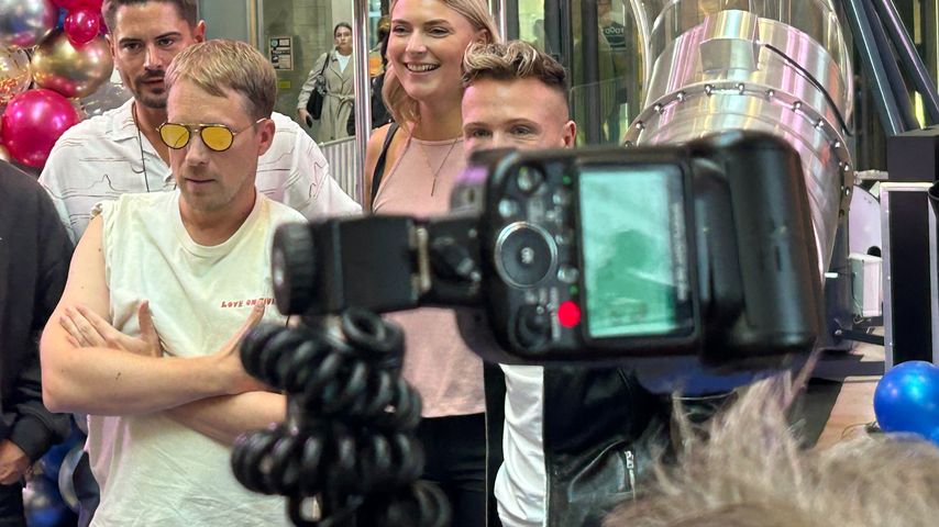 Oliver Pocher beim Promi-Rutsch-Battle, Oktober 2023