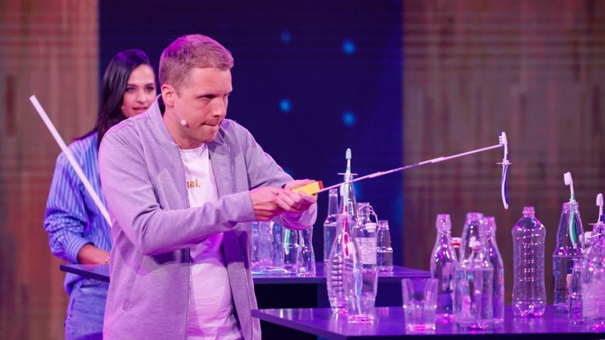 Oliver und Amira Pocher in der TV-Show "Das Spiel beginnt"