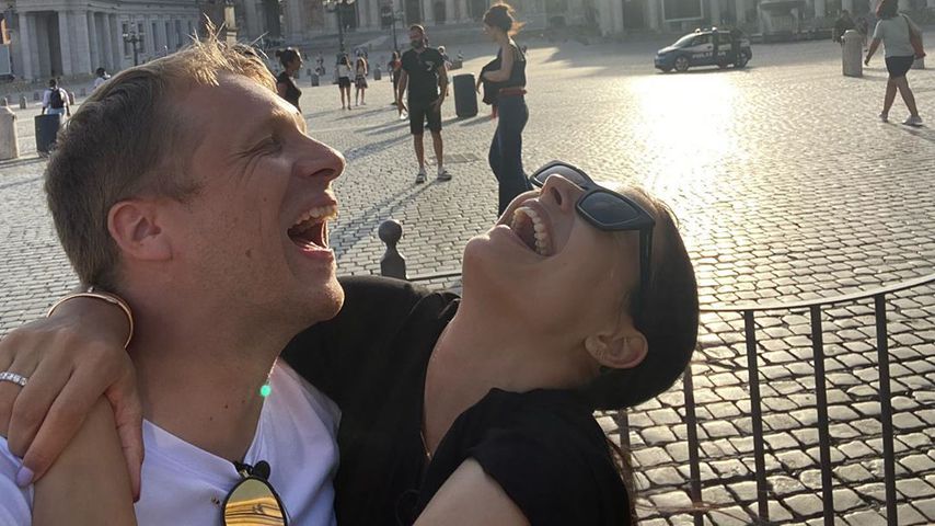 Oliver und Amira Pocher
