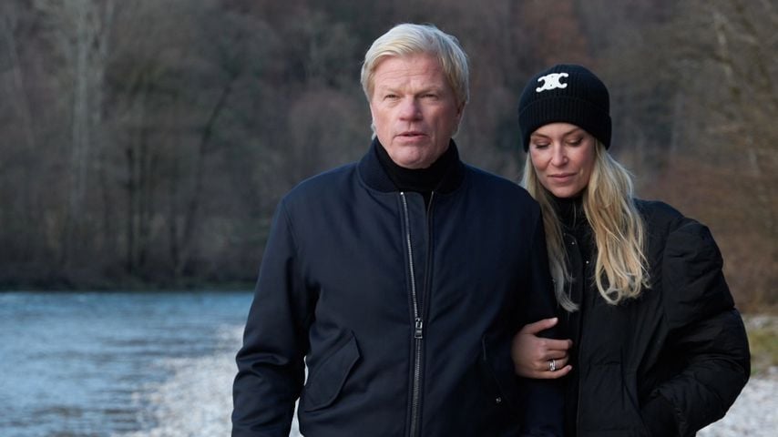 Selten: Oliver Kahn teilt ein Pärchenfoto mit seiner Svenja