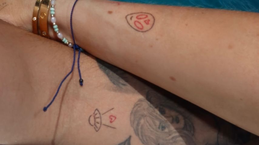 Tattoos von Olivia Attwood und Bradley Dack