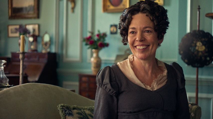 Olivia Colman als Mrs. Bennet in "Stolz und Vorurteil"