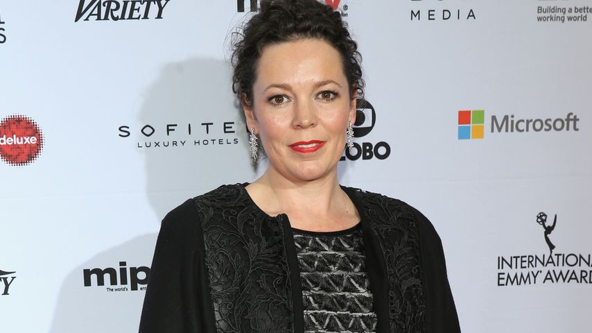 Olivia Colman bei den International Academy Of Television Arts & Sciences Emmy Awards in NYC 2014