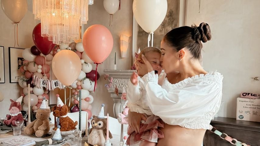 So süß feiert Olivia Culpo ersten Geburtstag ihrer Tochter