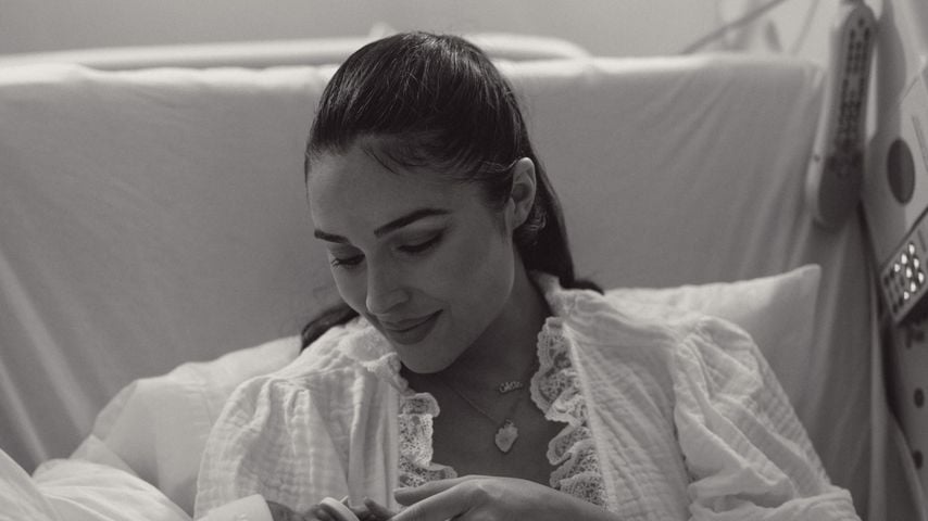 Olivia Culpo mit ihrem Neugeborenem, Oktober 2026