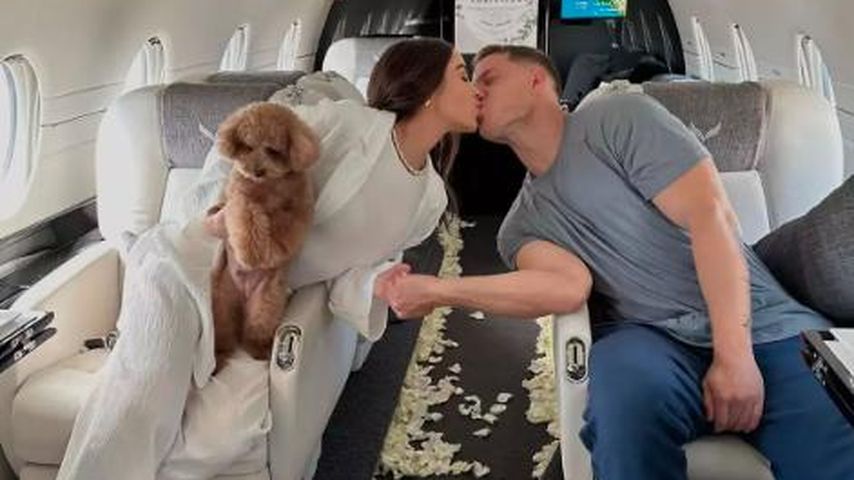 Olivia Culpo und Christian McCaffrey im Juni 2024