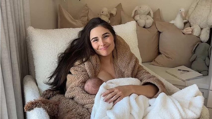 Olivia Culpo und ihre Tochter im August 2025