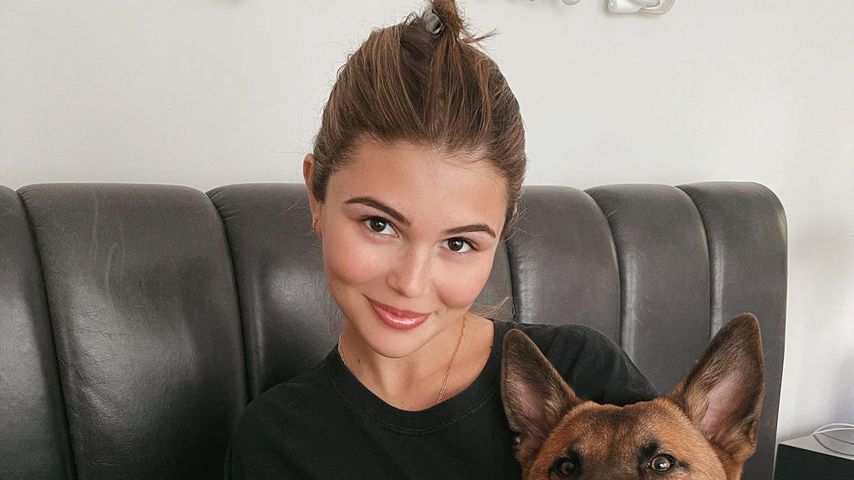 Olivia Jade Giannulli mit ihrem Hund, Dezember 2020