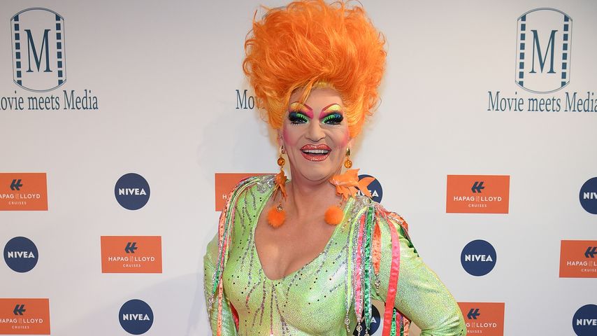 Olivia Jones auf dem roten Teppich 2018