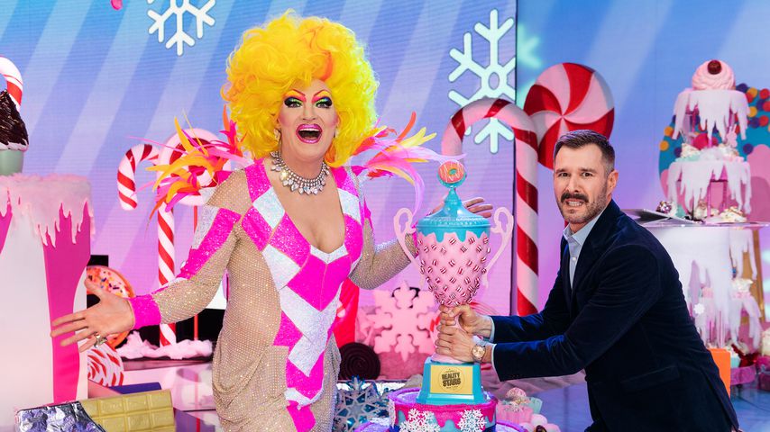 Olivia Jones und Jochen Schropp bei "Die Festspiele der Realitystars – Wer ist die hellste Kerze?"