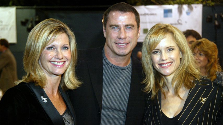 Olivia Newton-John, John Travolta und Kelly Preston, 2002