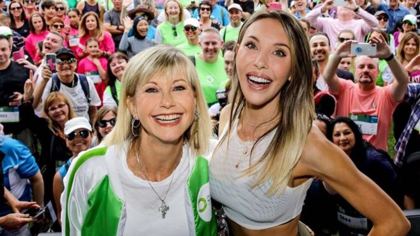 Olivia Newton-John und Chloe Lattanzi
