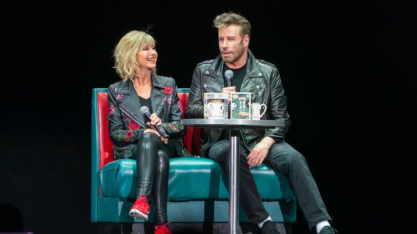 Olivia Newton-John und John Travolta in Florida
