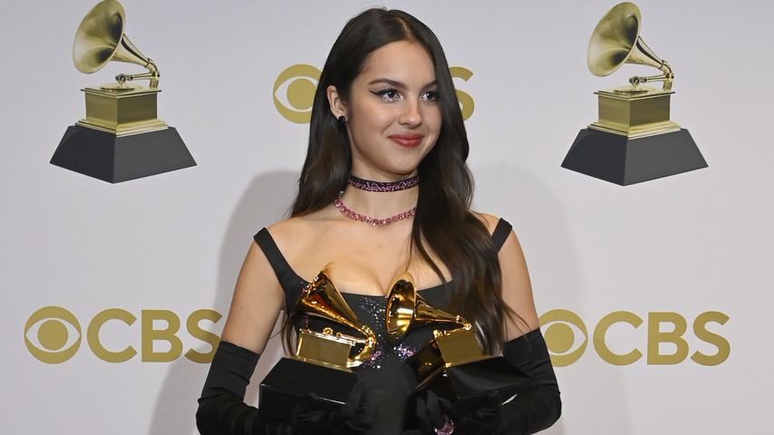 Sängerin Olivia Rodrigo bei den Grammy Awards 2022