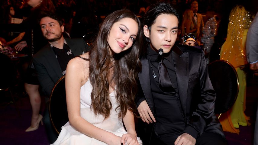 Olivia Rodrigo und BTS-Star V im April 2022