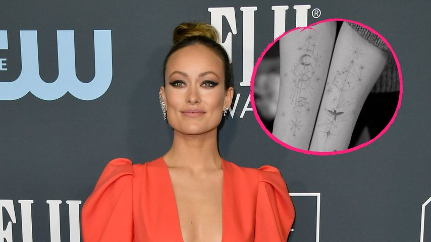 Beide Arme voll: Olivia Wilde hat großes Tattoo für die Kids