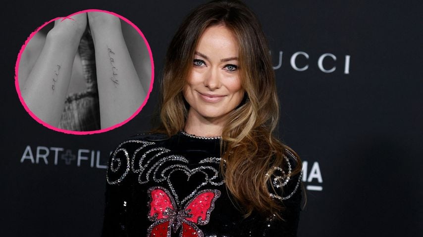 Olivia Wilde ließ sich Namens-Tattoos für ihre Kids stechen