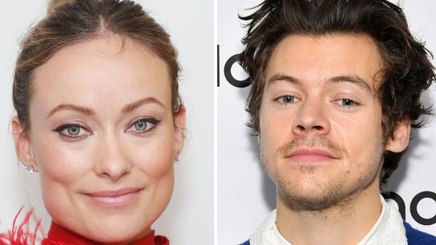 Süß! Olivia Wilde mit Harry Styles' "Golden"-Kette gesichtet