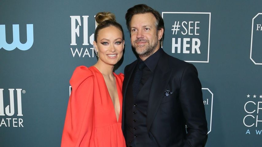 Olivia Wilde und Jason Sudeikis im Januar 2020 in Santa Monica