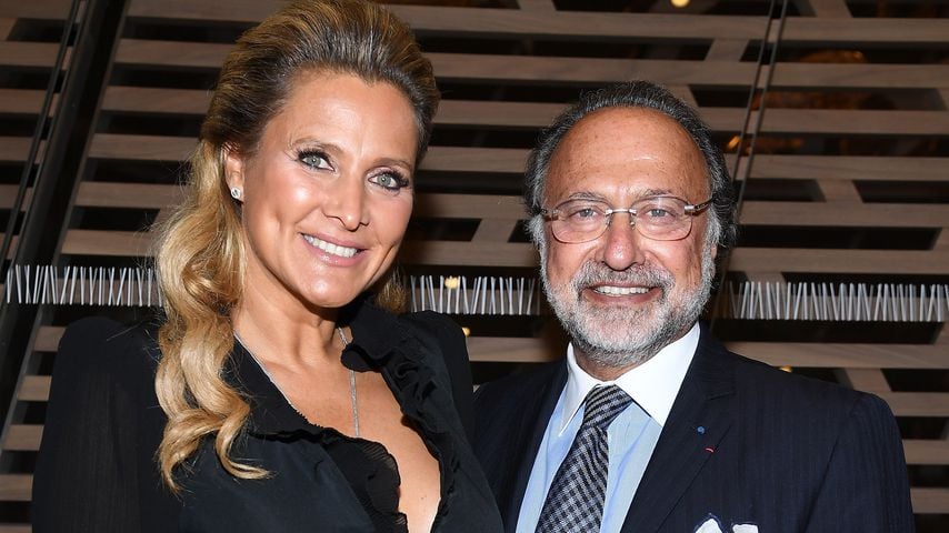 Olivier Dassault und seine Frau Natacha in Paris, 2017
