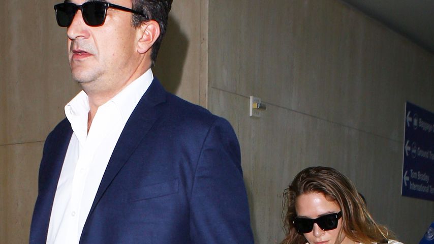 Olivier Sarkozy und Mary-Kate Olsen am Flughafen in L.A. 2016