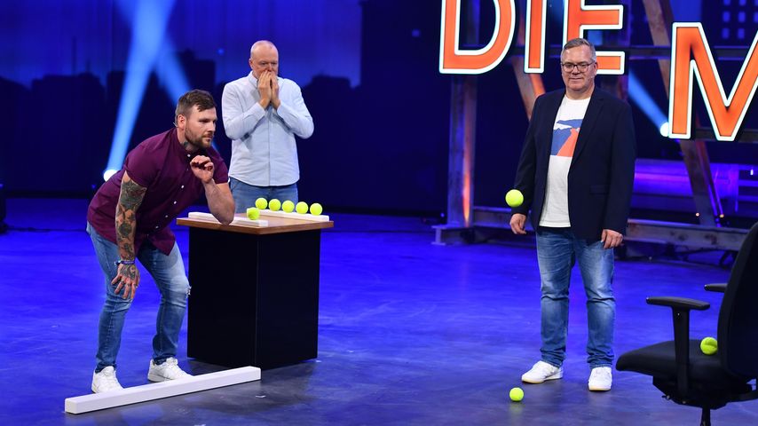 Olli Buse und Stefan Raab bei "Du gewinnst hier nicht die Million bei Stefan Raab"