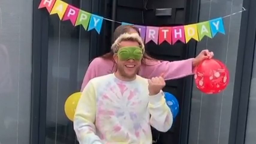 Olly Murs und seine Freundin Amelia Tank