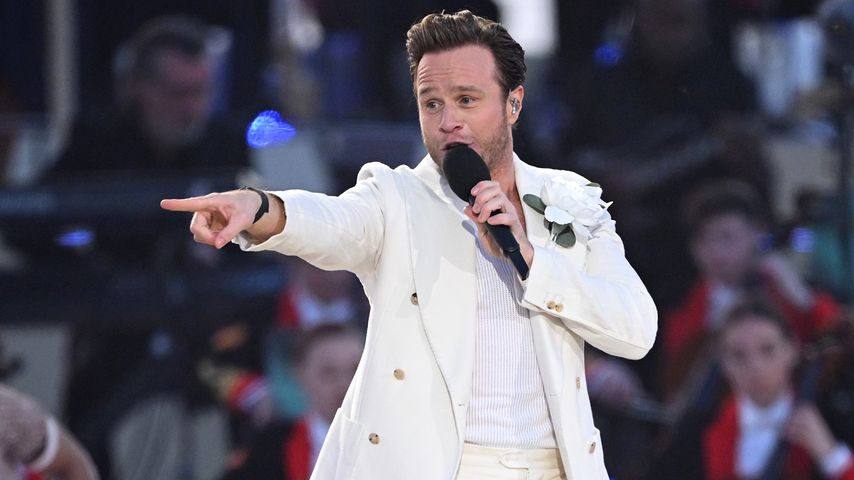 Olly Murs beim Krönungskonzert im Mai  2023