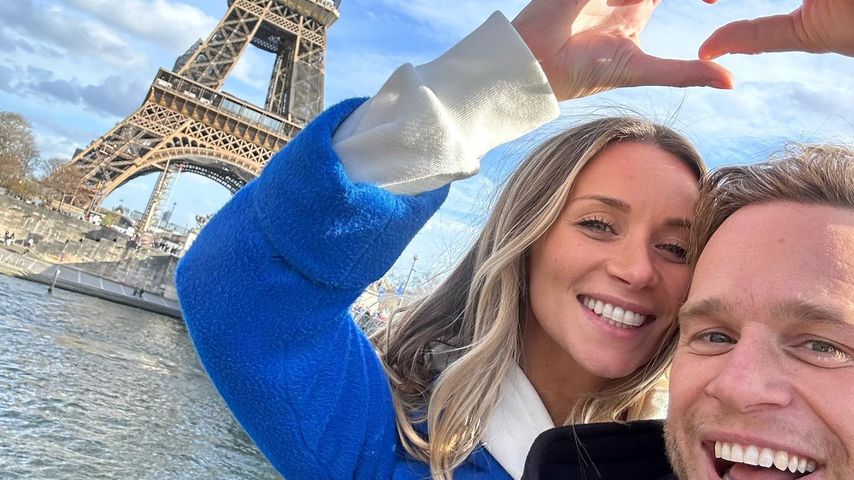 Olly Murs und Amelia Tank in Paris