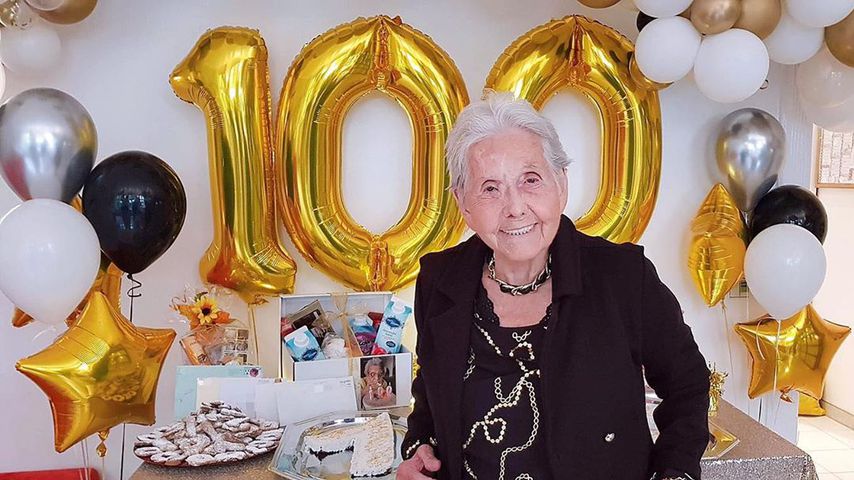 Älteste Influencerin: So feierte Oma Hedel 100. Geburtstag