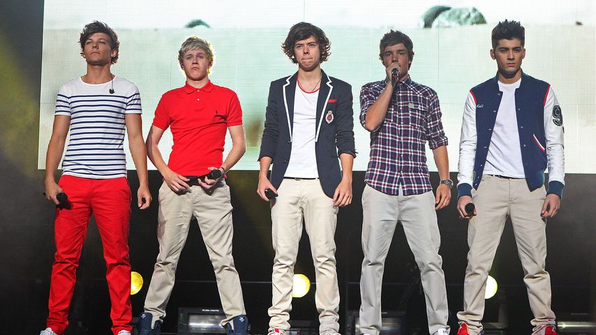 One Direction auf einem Konzert in Melbourne im April 2016