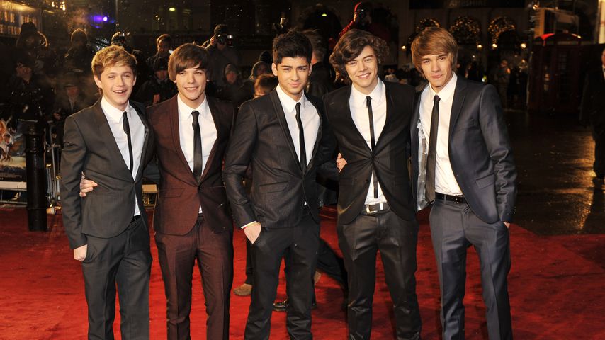 One Direction bei der "Die Chroniken von Narnia 3"-Premiere in London im November 2010
