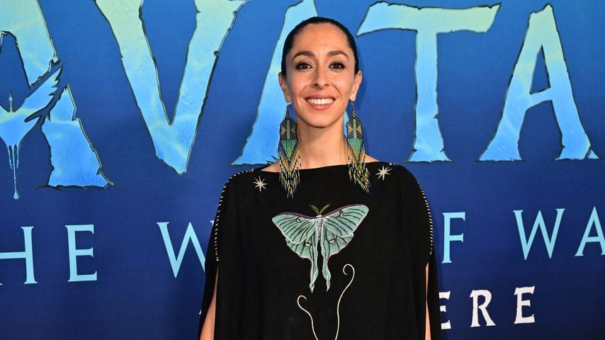 Oona Chaplin beid er Premiere von "Avatar: The Way of Water"