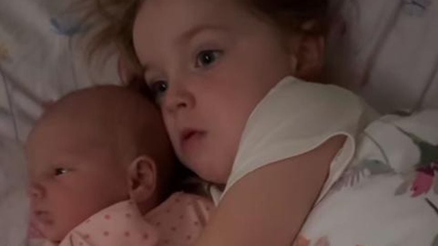 Ophelia und Elodie-Jade im September 2023