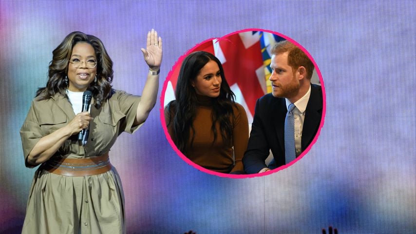 Was hat Oprah mit Meghan und Harrys Royal-Rücktritt zu tun?