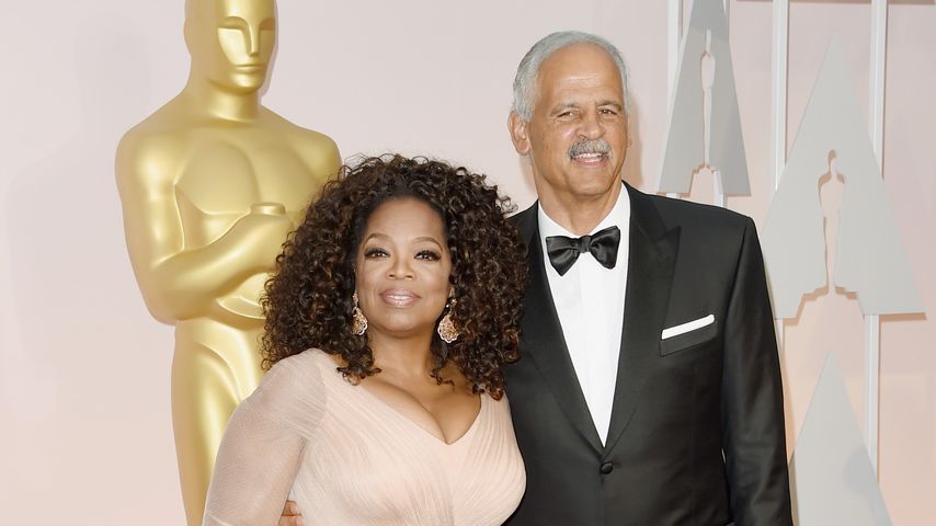 Oprah Winfrey und Stedman Graham bei den 87. Academy Awards in Hollywood, 2015