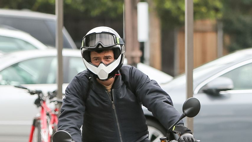 Wegen seiner Kids: Orlando Bloom überdenkt Motorradfahren