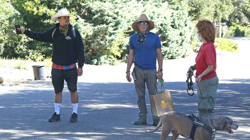 Hier sucht Orlando Bloom nach seinem vermissten Hund Mighty