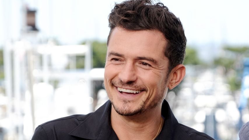 Gegen seine Angst: Orlando Bloom legte sich Haus-Schlange zu