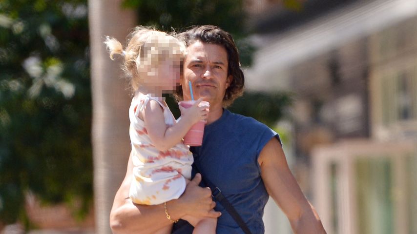 Orlando Bloom mit seiner Tochter Daisy