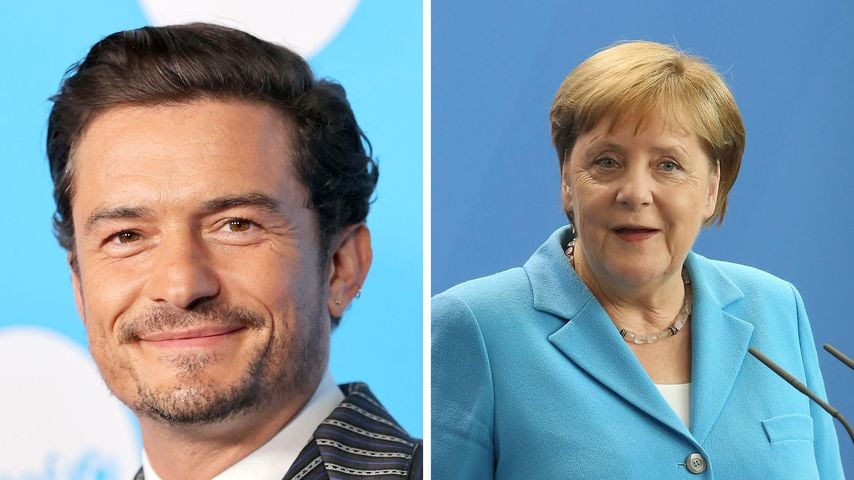 Orlando Bloom äußert sich: Datet er heimlich Angela Merkel?
