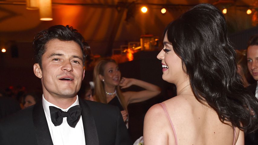 Orlando Bloom und Katy Perry bei den Golden Globes 2016