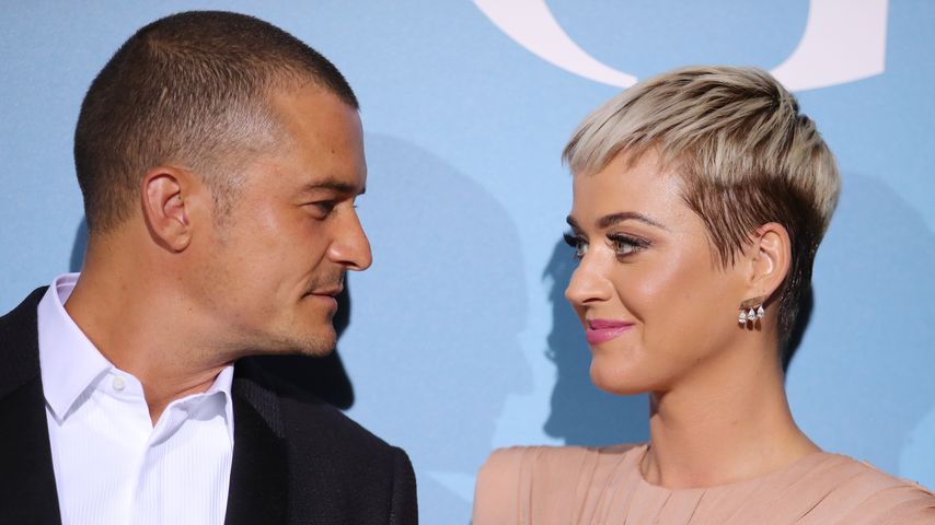 Orlando Bloom und Katy Perry im Jahr 2018